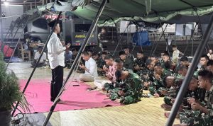 Peringati Maulid Nabi Muhammad SAW 1448 H, Prajurit Yonif TP 860/NSK Perkuat Keimanan dan Kekompakan