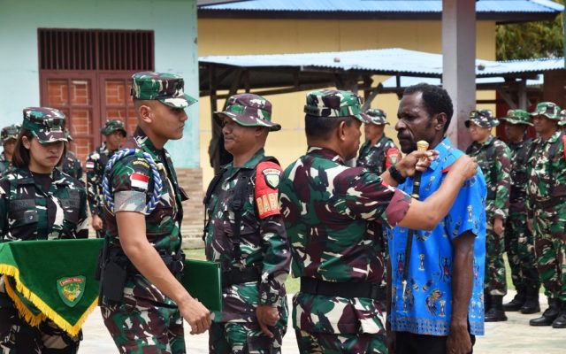 Karya Bakti Skala Besar TNI AD Resmi Ditutup, Wujudkan Pembangunan dan Air Bersih Untuk Masyarakat di Papua Selatan