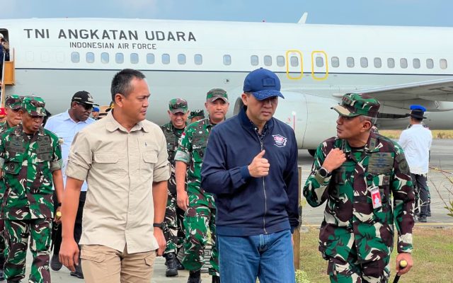 Pangdam XXIV/MT Sambut Langsung, Menteri Transmigrasi di Merauke