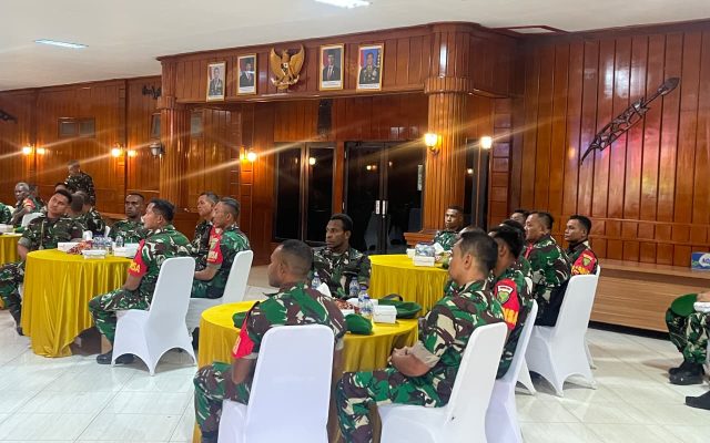 Kodam XXIV/MT Perkuat Ideologi Pancasila bagi Babinsa untuk Dukung Asta Cita Pemerintah