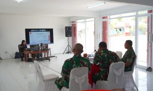 Pangdam XXIV/MT Ikuti Vicon Wapanglima TNI, Evaluasi KDKMP dan Tekankan Percepatan Pembangunan di Papua Selatan