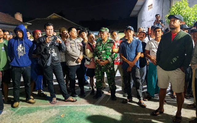 Difasilitasi Polsek Kresek, Perselisihan Final Tarkam Kemuning Berakhir Damai Lewat Musyawarah