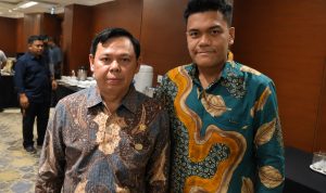 Ketua DPD RI Sultan Bachtiar Najamudin dan Sekjen LBH FERADI Yoshua Rivaldo Bahas Geopolitik dan Supremasi Hukum