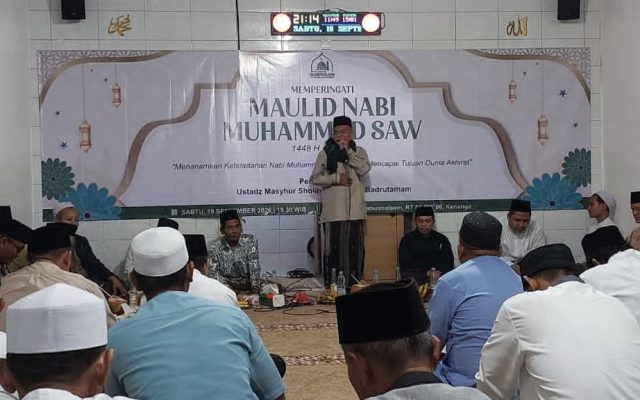 Masjid Babussalam Peringati Maulid Nabi Muhammad SAW 1448 H
