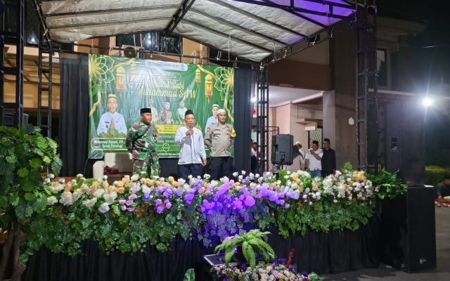 Peringati Maulid Nabi Besar Muhammad SAW 1448 H, Digelar Dihalaman Kantor Kelurahan Pakuhaji