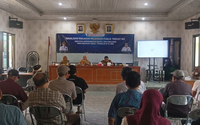 Beri Pemahaman Masyarakat Kelurahan Bencongan Terkait IKD, Pemerintah Kecamatan Kelapa Dua Gelar Sosialisasi