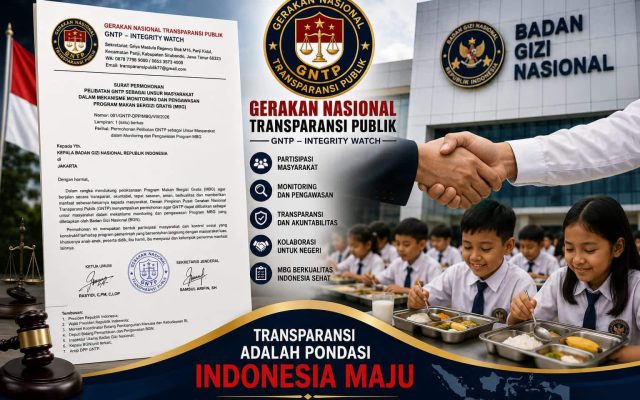 GNTP Ajukan Permohonan kepada BGN untuk Dilibatkan dalam Monitoring dan Pengawasan Program MBG