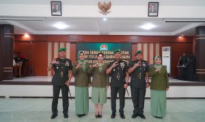 Estafet Kepemimpinan Dandim 1701/Jayapura, Pengabdian untuk Tanah Papua Terus Berlanjut