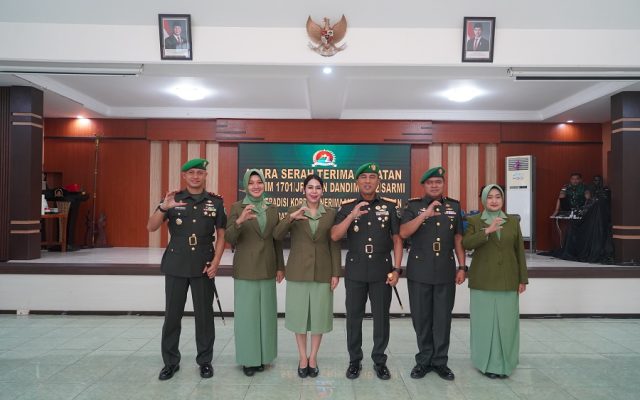 Estafet Kepemimpinan Dandim 1701/Jayapura, Pengabdian untuk Tanah Papua Terus Berlanjut