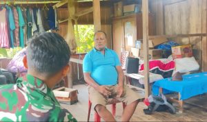 Ambulans Dihentikan Warga, Tim Kesehatan Yonif TP 860/NSK Sigap Tangani Pasien Darurat di Kampung Botawa