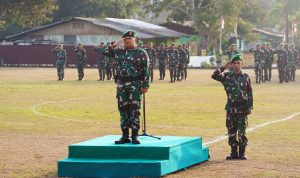 Kodim 1707/Merauke Gelar Upacara Bendera, Kobarkan Semangat Nasionalisme dan Pengabdian