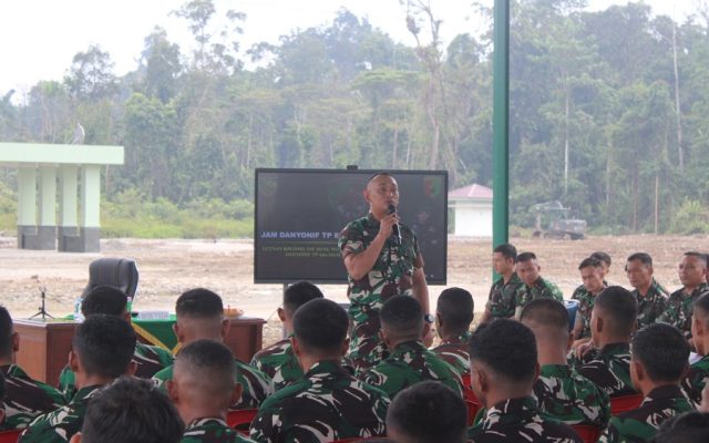 Jam Komandan Yonif TP 820/DAAI: Perkuat Kebersamaan, Disiplin dan Kesiapsiagaan Prajurit