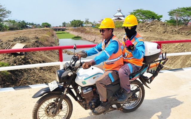 Empat Jembatan Aramco Rampung, Akses Warga Kampung Waninggap Say Kini Lebih Aman dan Lancar