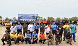 TNI Bersama Rakyat Tanam 1.000 Mangrove, Jaga Pesisir Pantai Payum Merauke Agar Tetap Lestari
