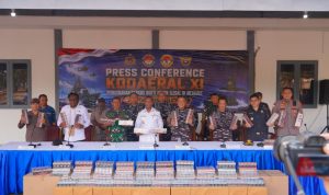 Pangdam XXIV/MT Hadiri Pemusnahan 1,4 Juta Rokok Ilegal, Perkuat Sinergi Jaga Ekonomi Papua Selatan