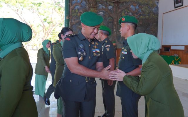 Pangdam XXIV/MT: Jabatan Adalah Amanah, Jalankan Dengan Pengabdian Terbaik