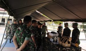 Yonif TP 809/NTM Terima Kunjungan Kemhan RI dalam Pengendalian Bangunan dan Lahan