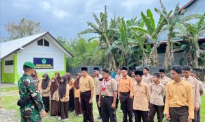 Yonif TP 860/NSK Hadir di Sekolah, Tanamkan Nasionalisme Lewat Program TEKAD