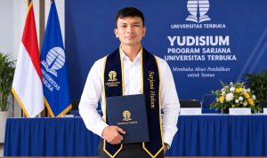 Giwa Govalensa Limbong Lulus Yudisium Tepat Waktu dengan Predikat Memuaskan