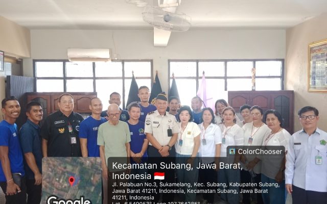 Ketua PBH FERADI WPI Subang II Benni Rusli Layani Kerohanian di Lapas Kelas IIA Subang Bersama Tim Gereja Eben-Haezer