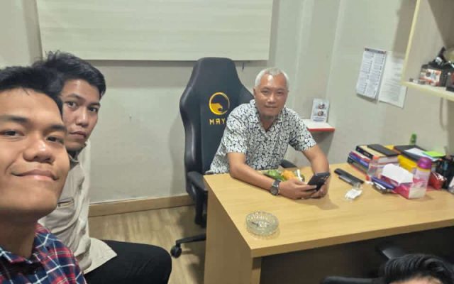 Aktivis dan tim advokasi hukum GPPMI audiensi dengan Kasubnit Resmob Jakarta Selatan