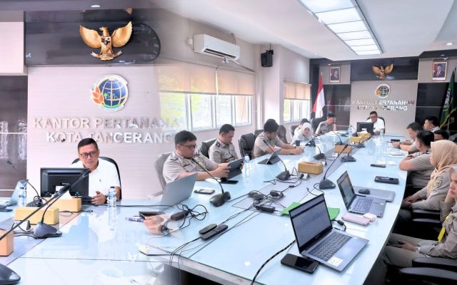 Peralihan Hak Terintegrasi 10 Hari, Kantah Kota Tangerang Perkuat Kolaborasi untuk Kepastian Pelayanan