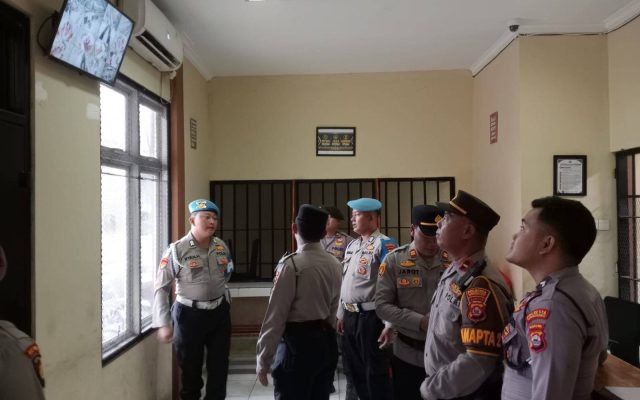 Cegah Gangguan Keamanan, Sipropam Perketat Pengawasan Rutan Polresta Tangerang
