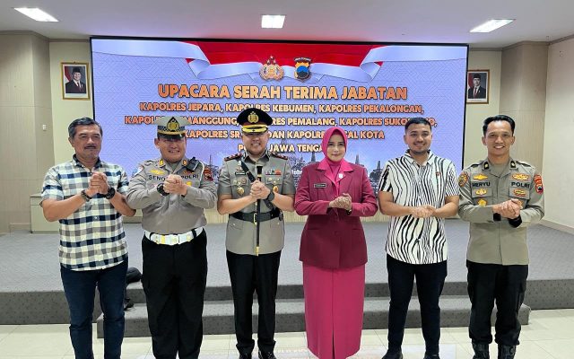 AKBP Rachmad C. Yusuf Resmi Pimpin Polres Kebumen, I Putu Bagus Krisna Purnama ke Klaten