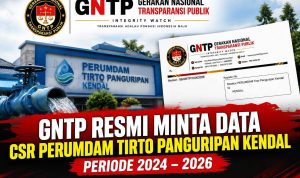 GNTP Resmi Minta Data CSR PERUMDAM Tirto Panguripan Kendal Periode 2024–2026