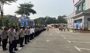 Awali Hari dengan Disiplin, Sipropam Polresta Tangerang Perketat Pengawasan Apel Pagi