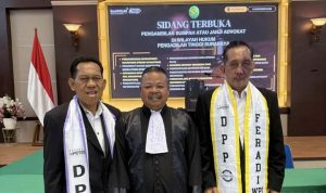 Eko Ponco, S.H. Resmi Disumpah Sebagai Advokat di Pengadilan Tinggi Surabaya, FERADI WPI Berikan Beasiswa Penuh