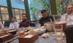 Silaturahmi dengan PWI se-Tangerang Raya, Tardi Paparkan Inovasi Digital Kantah Kota Tangerang