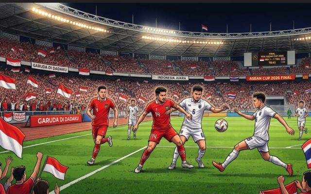 Jadwal dan Link Live Streaming Indonesia vs Thailand: Misi Garuda Rebut Gelar Juara ASEAN Cup 2026