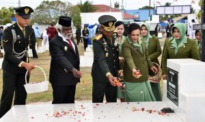 Ziarah Nasional HUT ke-81 TNI: Prajurit di Merauke Kobarkan Semangat Juang dan Pengabdian Kepada Bangsa