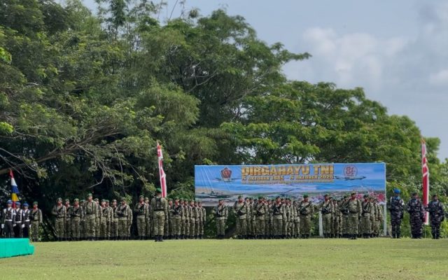 HUT ke-81 TNI di Sarmi, Momentum Perkuat Pengabdian dan Sinergitas