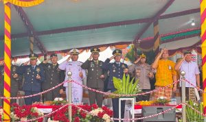 Perkuat Sinergi TNI dan Pemerintah Daerah, Yonif TP 820/DAAI Hadiri HUT ke-30 Mimika