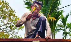 Satgas TMMD ke-130 Kodim 1701/Jayapura Mulai Renovasi RTLH di Kampung Mulia