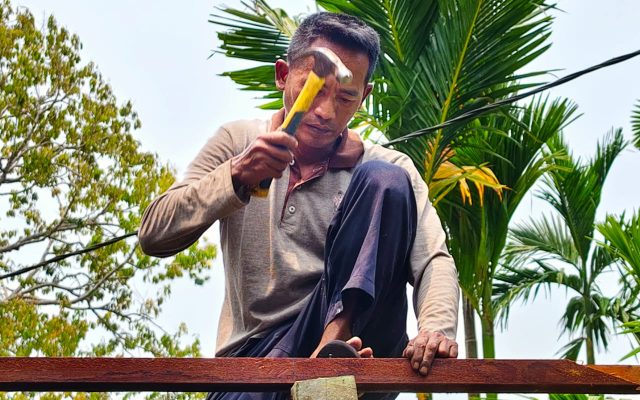Satgas TMMD ke-130 Kodim 1701/Jayapura Mulai Renovasi RTLH di Kampung Mulia