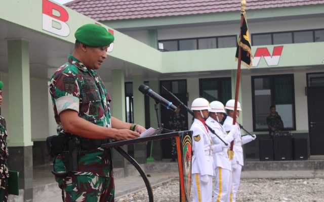 Tradisi Korps Raport Yonif TP 820/DAAI Tekankan Disiplin dan Tanggung Jawab Prajurit