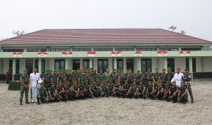 Upacara Tradisi Korp Raport Pindah Satuan Yonif TP 820/DAAI